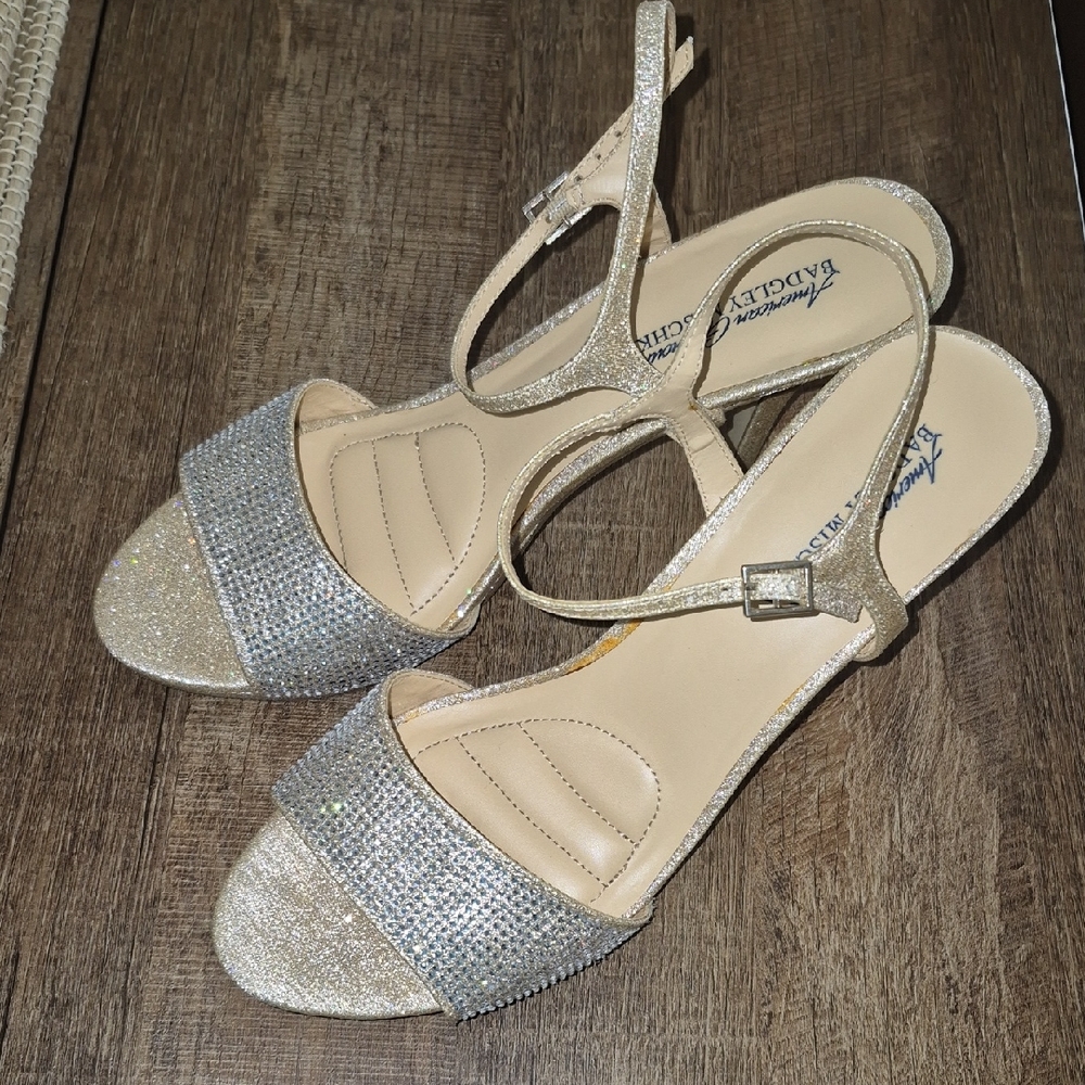 Badgley Mischka Sparkly Heels